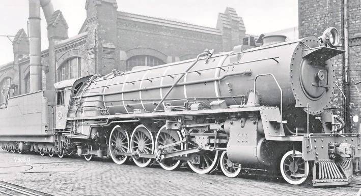 Aufnahme aus dem Lokarchiv: Auch diese Dampflokomotive aus dem Jahr 1938 wurde bei Henschel gebaut und dokumentiert. Die Baupläne gibt es ebenfalls noch. FOTO: HENSCHELMUSEUM/NH